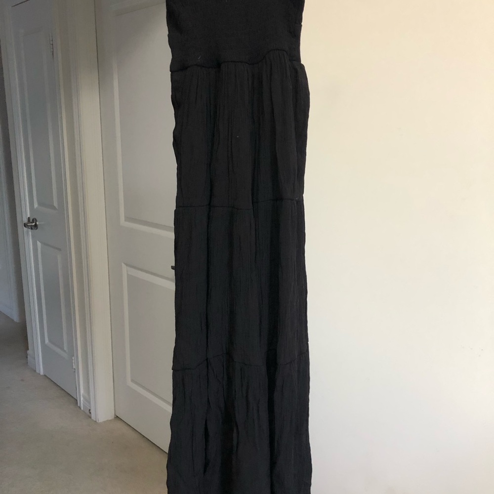 Streetwear Society Black Maxi Dress